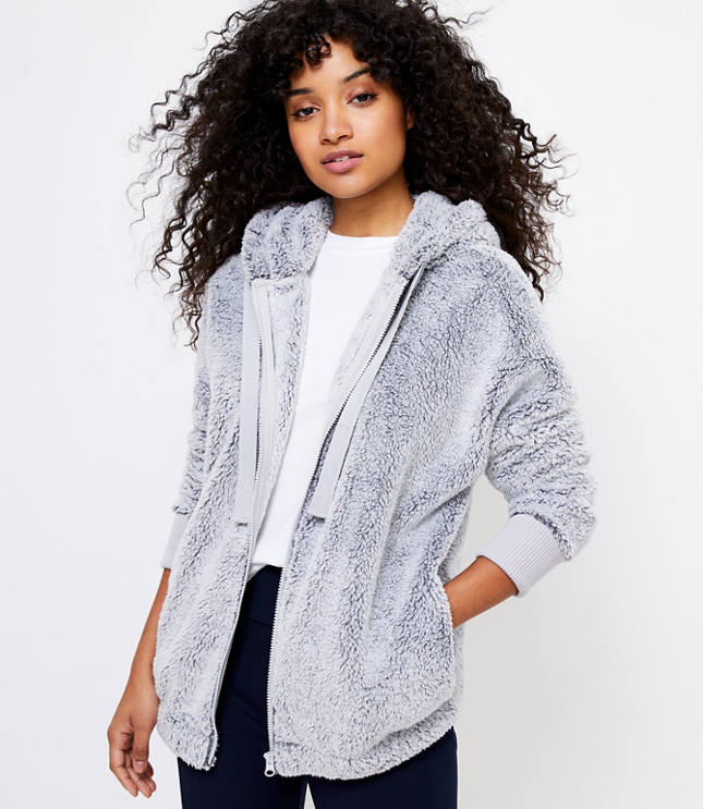 Lou & Grey Cozy Up Zip Jacket