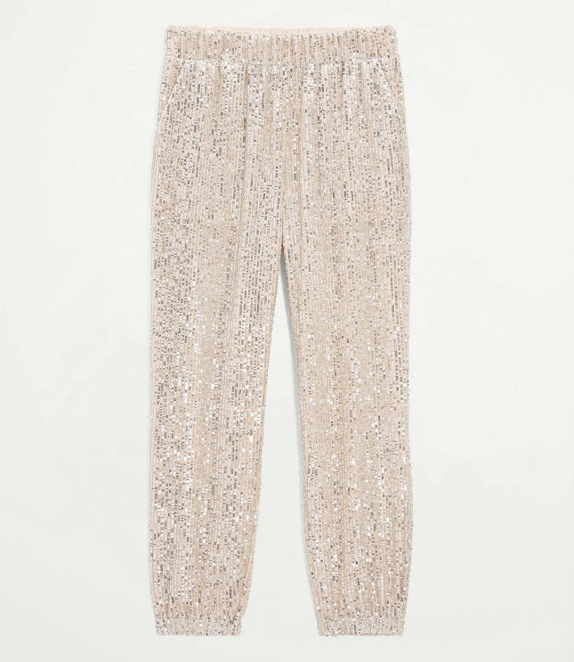 Loft best sale sequin joggers