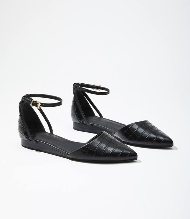 loft bow mule flats