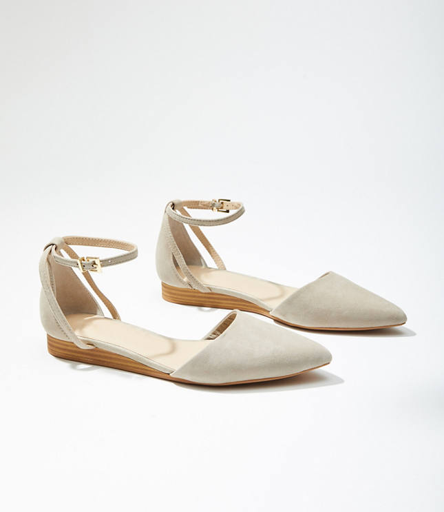 loft bow mule flats