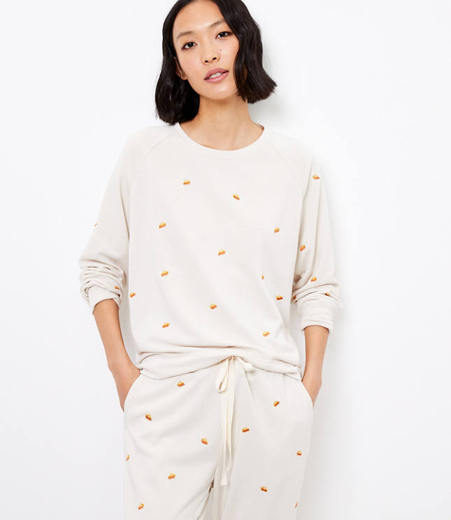 Loft pumpkin pie sweatshirt new arrivals