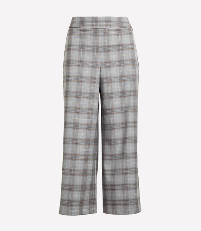 plaid pants cropped