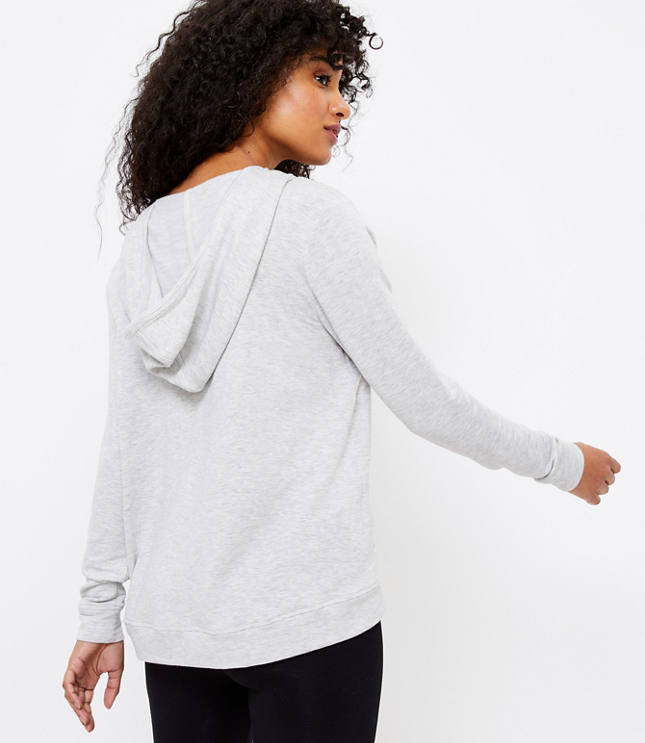 Lou & grey signature best sale softblend lite hoodie top