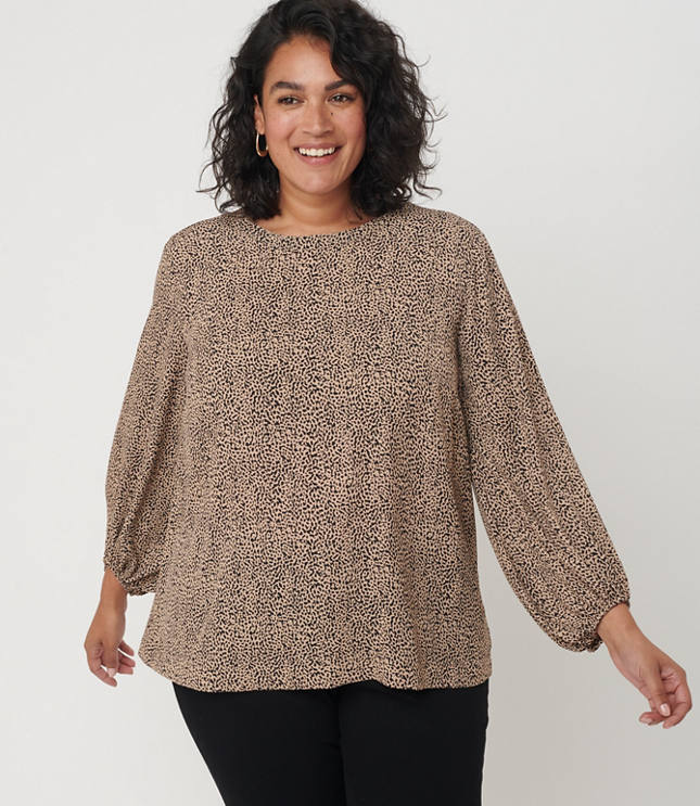 loft plus size blouses