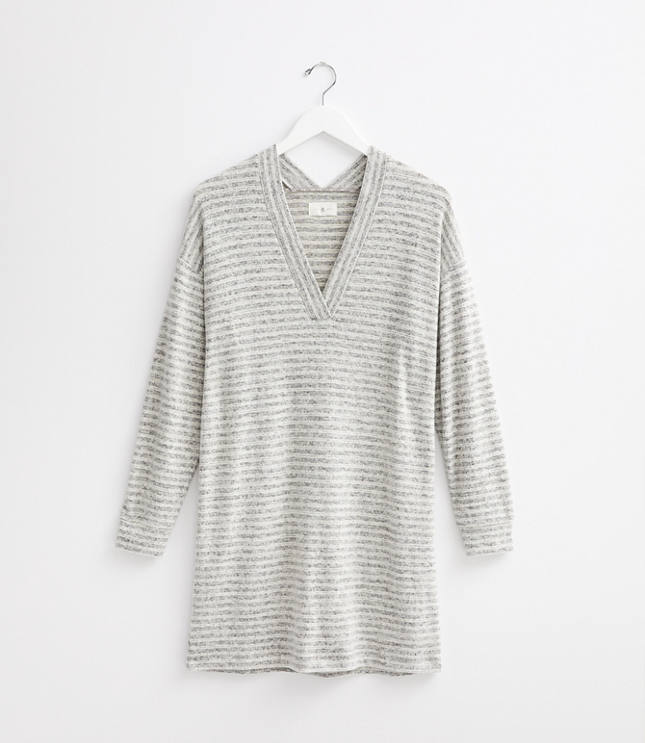 lou & grey brushmarl shirtdress