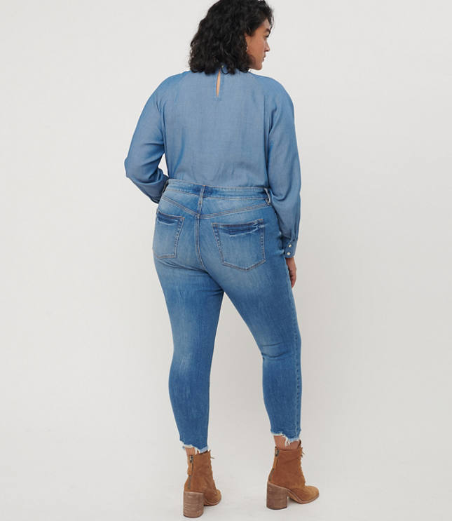 loft plus jeans