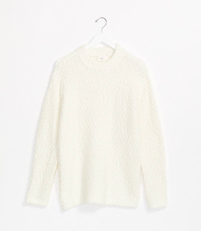 lou and grey boucle sweater