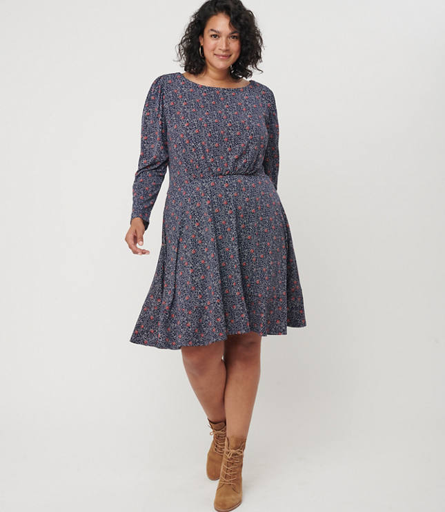 ann taylor loft plus size dresses