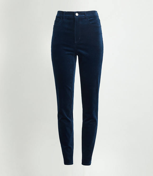 plus size blue pants