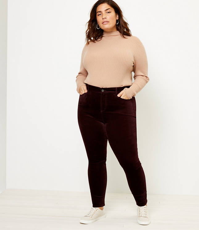 loft plus size pants