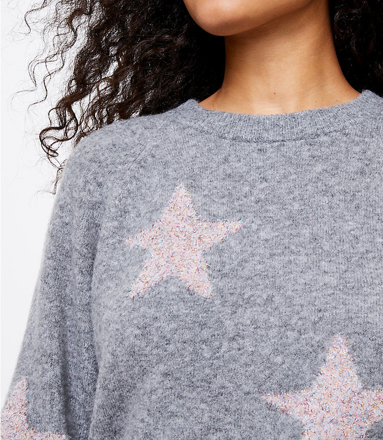 Lou & Grey Shimmer Star Sweater image number 1
