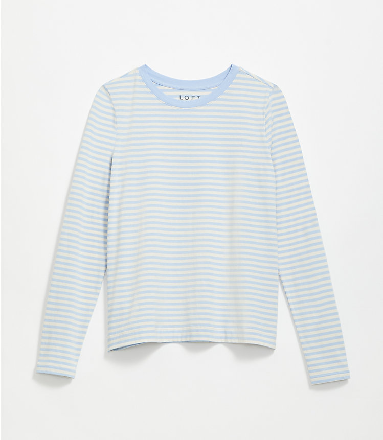 Striped Long Sleeve Tee image number 0