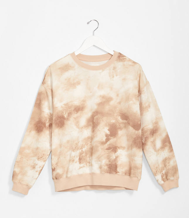 grey tie dye sweatshirt