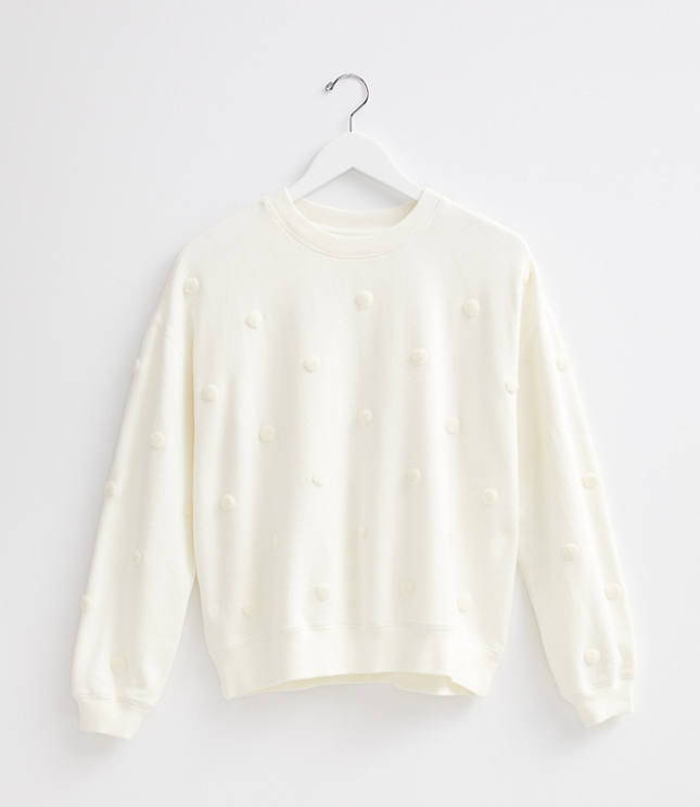 Lou & Grey Snowball Sweatshirt