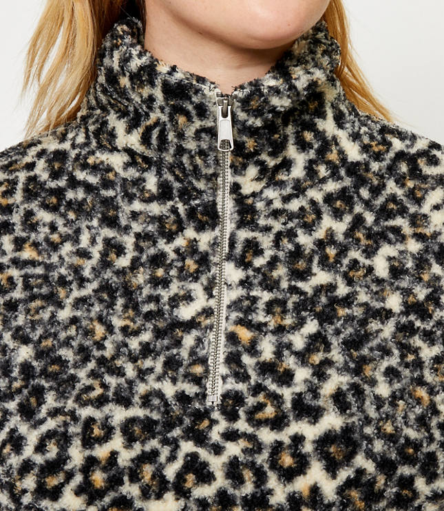 Loft leopard jacket best sale
