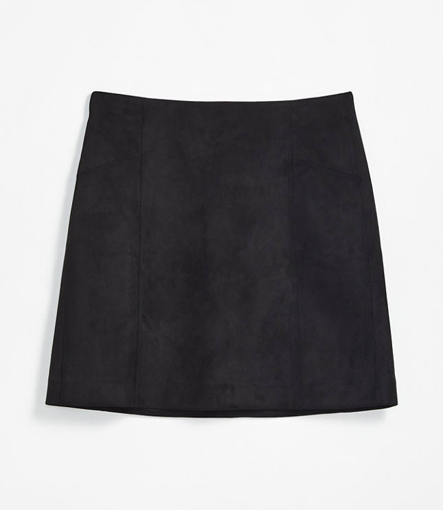 black shift skirt