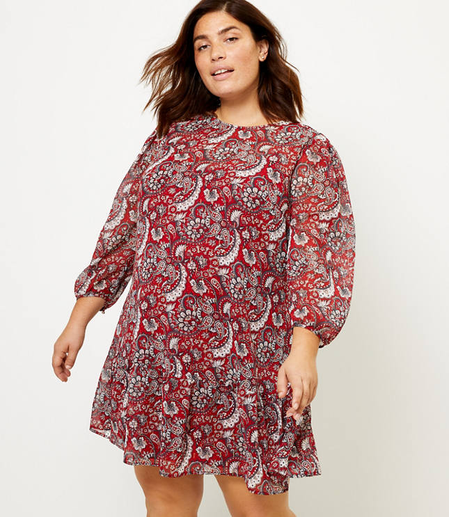 ann taylor loft plus size dresses