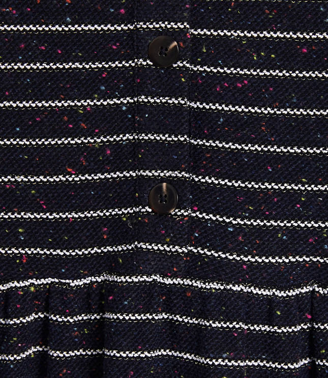 Robe Swing Loft, Noire, Côtes, Taille S – Manches Longues, Parfaite Pour Cocktail