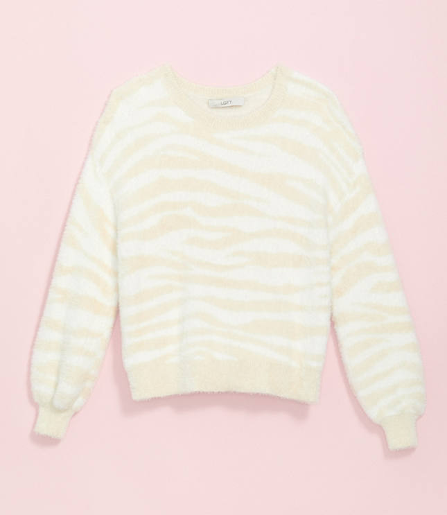 loft zebra cardigan