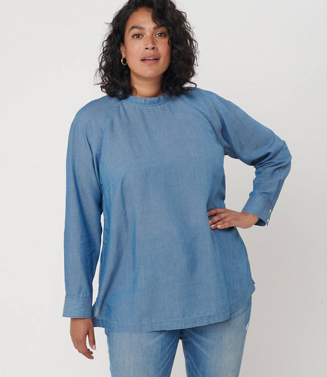 loft plus size in store