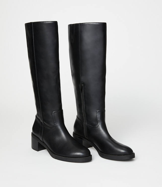 Loft Wide Calf Boots, Women's Riding Boots