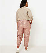 LOFT Plus Sequin Jogger Pants carousel Product Image 3