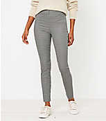 Side Zip Skinny Pants in Check carousel Product Image 1