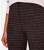 Side Zip Skinny Pants in Plaid carousel Product Image 2