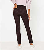 Side Zip Skinny Pants in Plaid carousel Product Image 3