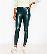 Tall Faux Leather Leggings carousel Product Image 1