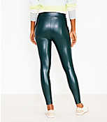 Tall Faux Leather Leggings carousel Product Image 3