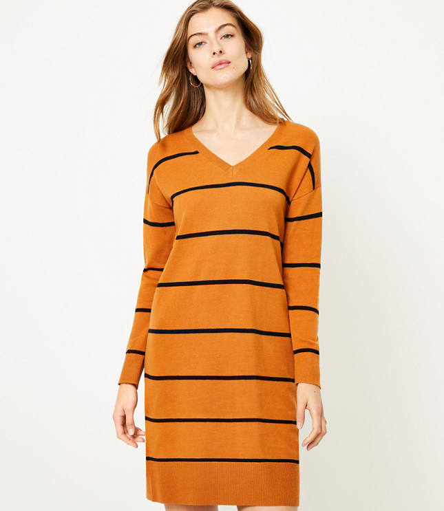 ann taylor loft sweater dress