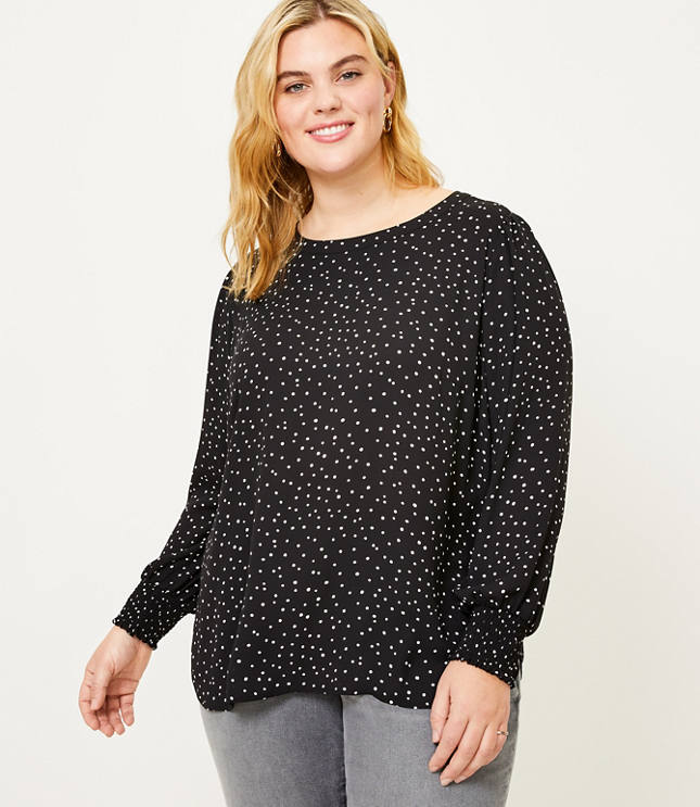 loft plus size blouses