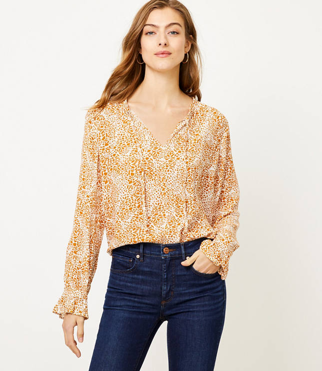 loft leopard top