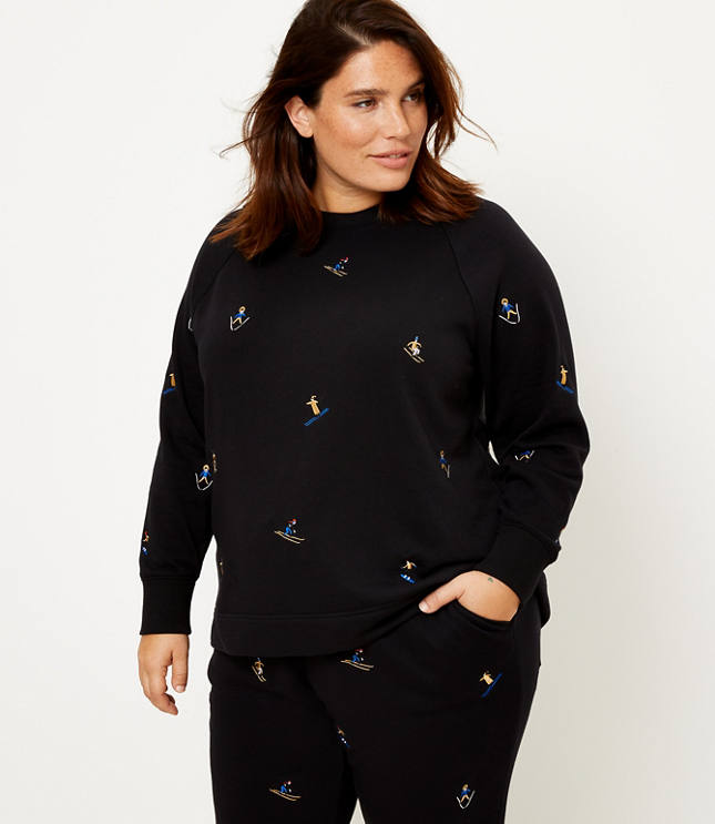 Loft ski sweatshirt sale