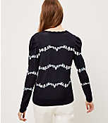 Floral Puff Sleeve Sweater carousel Product Image 3