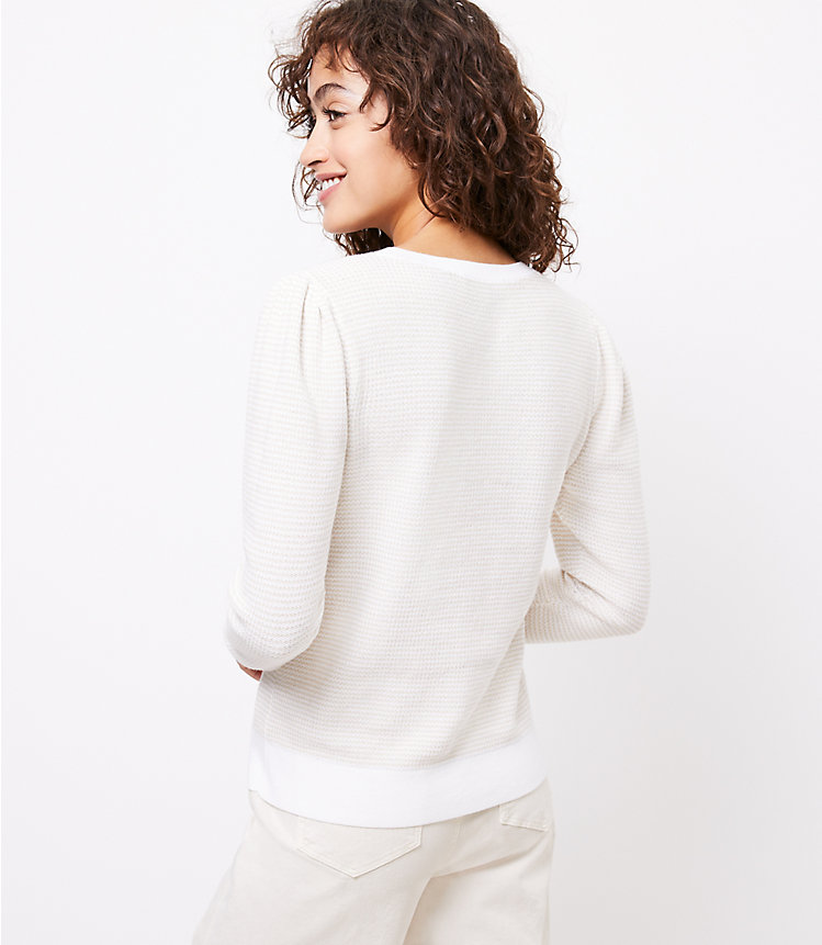 Puff Sleeve Sweater image number 1