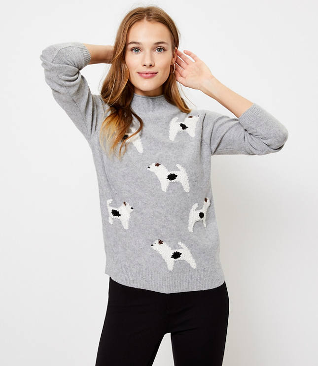 loft dog sweater