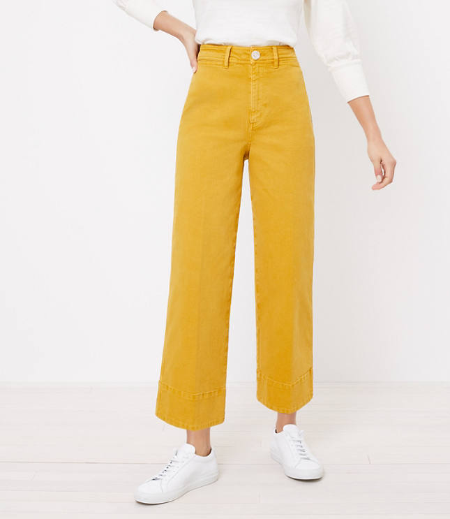 High Rise Wide Leg Jeans