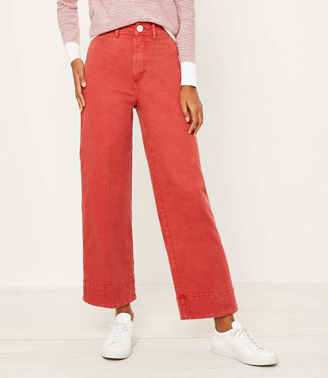 High Rise Wide Leg Jeans