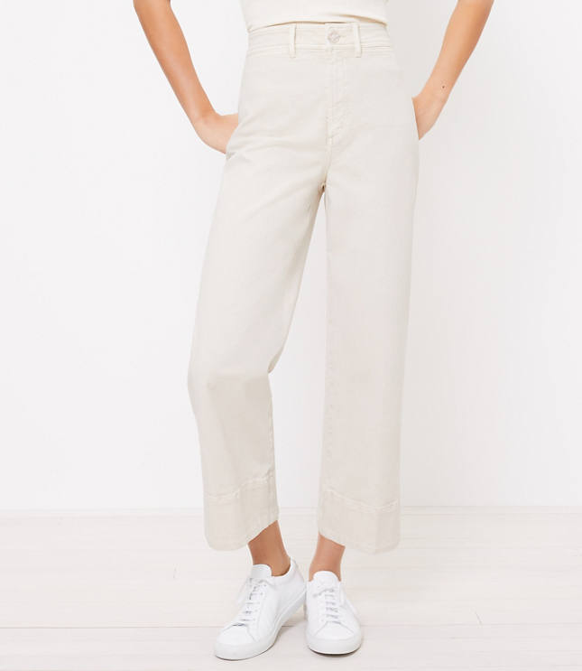 High Rise Wide Leg Jeans