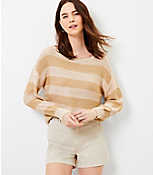 Striped Boatneck Sweater carousel Product Image 1
