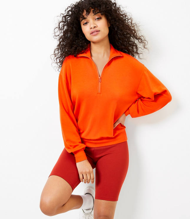 Lou & Grey Signature Softblend Zip Sweatshirt