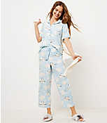 Cloud Kitty Pajama Pants carousel Product Image 2