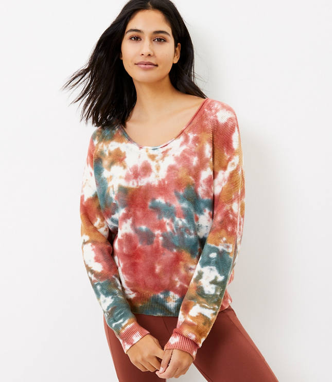 Lou Grey Tie Dye Sweater