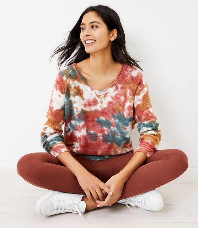 Lou and grey tie best sale dye sweatshirt