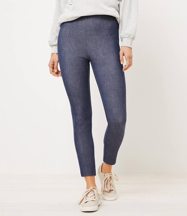 side zip skinny pants