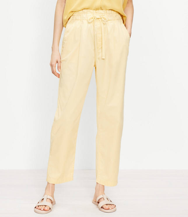 loft yellow pants