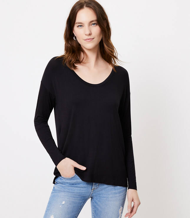 loft long sleeve blouse