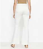 High Rise Sandal Flare Jeans in Natural White carousel Product Image 2